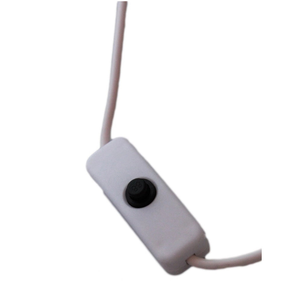 Trade Shop - Lampada Luce A Led Con Clip Per Pc Notebook Lettura Usb Flessibile Orientabile -