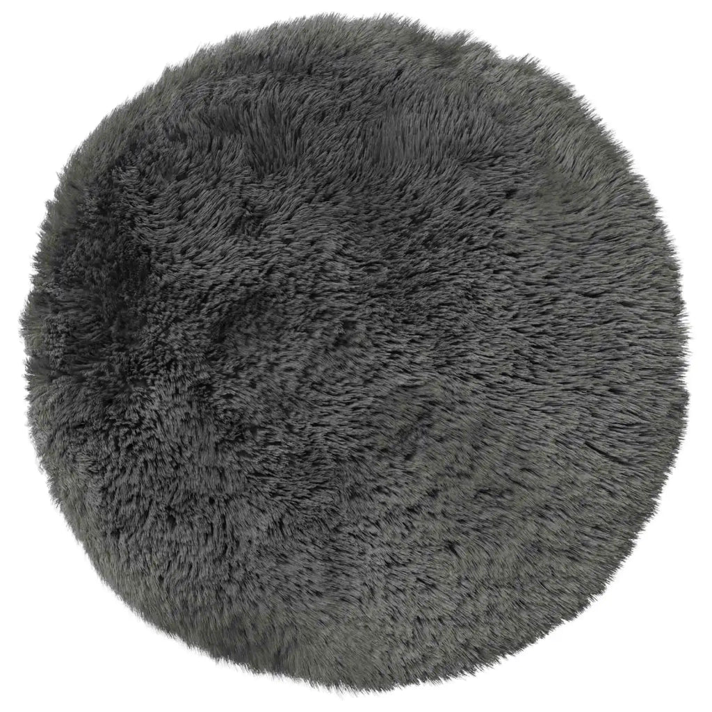 Federa 6 pcs HEERLEN Grigio Chiaro Ø 40 cm Fleece PV 922426