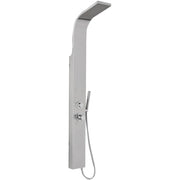 PARETE ATTREZZATA MULTIFUNZIONE MOD. LOIRA INOX Cromo satinato METAF