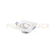 INCASSO LED ORIONE BIANCO QUADRATO 7W 650LM 4000K 9X9X5,7CM