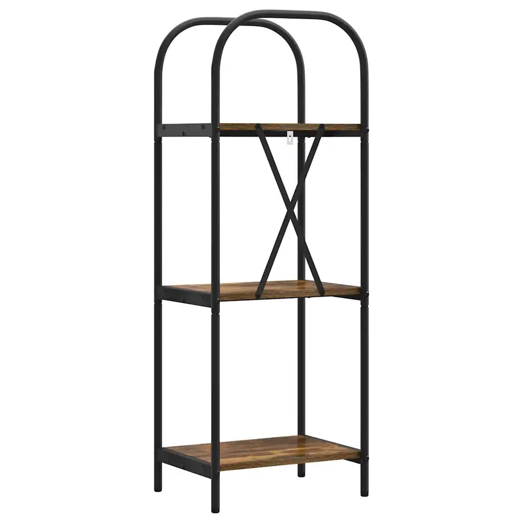 Libreria Rovere fumé 40 x 30 x 109 cm Legno multistrato