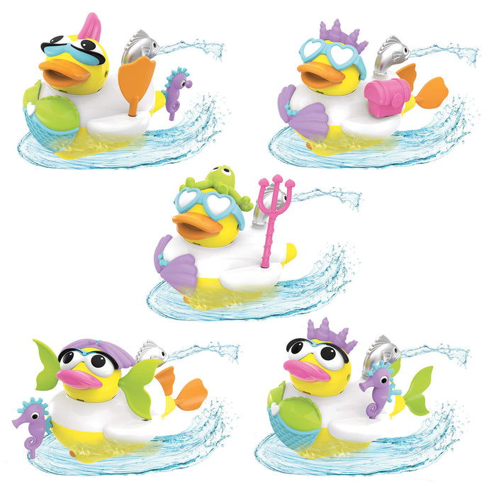 Anatra per Bagnetto con Accessori Yookidoo Jet Duck Create a Mermaid 40171
