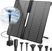 Fontana solare 20W per giardino con pompa solare adattabile per giardino con fontana solare per il rinnovo dell'acqua