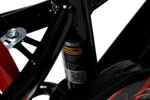 Bicicletta per Bambini 16" Freni a Disco Magik-Bike Racer Rosso