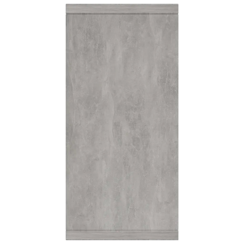 Credenza | Madia | Buffet da pranzo | Armadio da pranzo Grigio Cemento 88x30x65 cm in Legno Multistrato