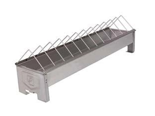MANGIATOIA A BARRETTA PER POLLI- - cm.75x13x10h. - 2 pezzi