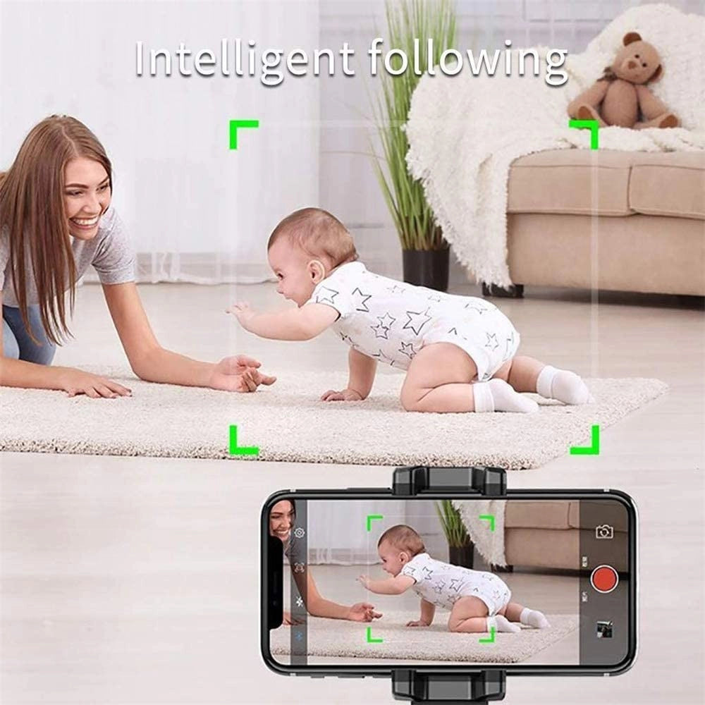 Trade Shop - Supporto Per Cellulare Fotocamera Con Inquadratura Automatica 360° Smart Ai Vlog -