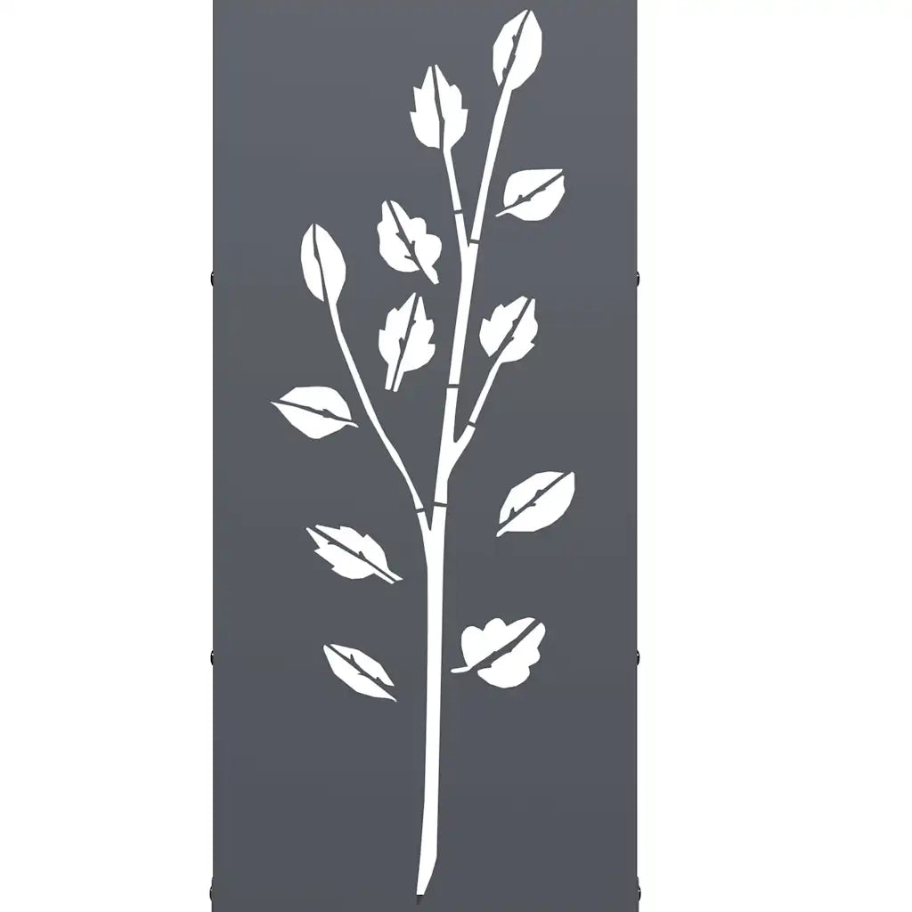 Rastrelliera per Legna da Ardere Antracite 40x30x80 cm CFW7055196