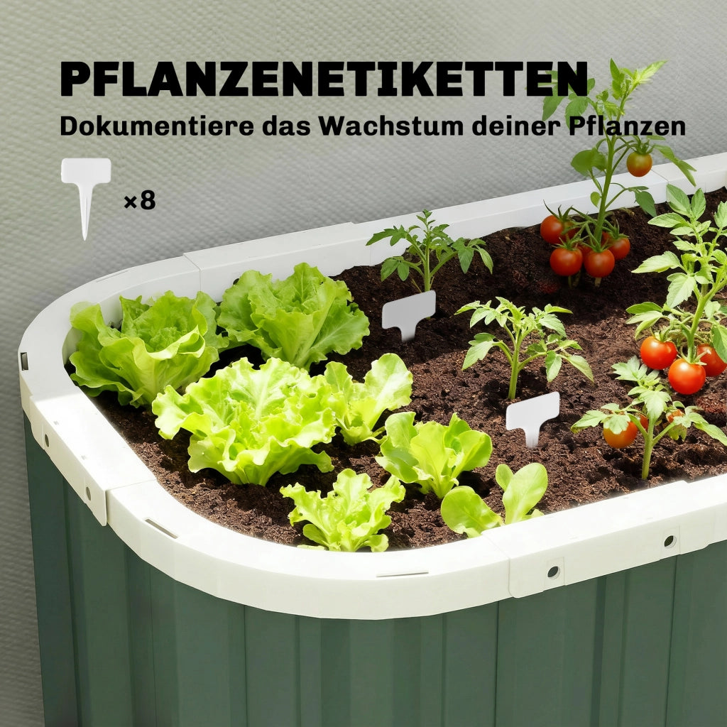 Hochbeet in metallo ¨C Minimal ¨C 136x53x61 cm