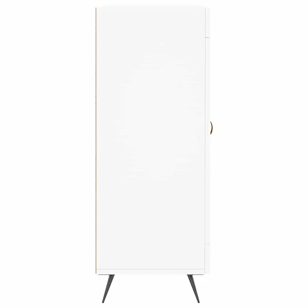 Credenza Bianca 69,5x34x90 cm in Legno Multistrato 828012