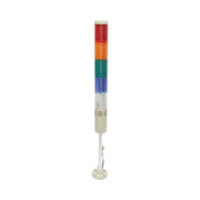 Colonna di segnalazione a LED 12-30V AC con sirena a 5 colori Breckner Germany