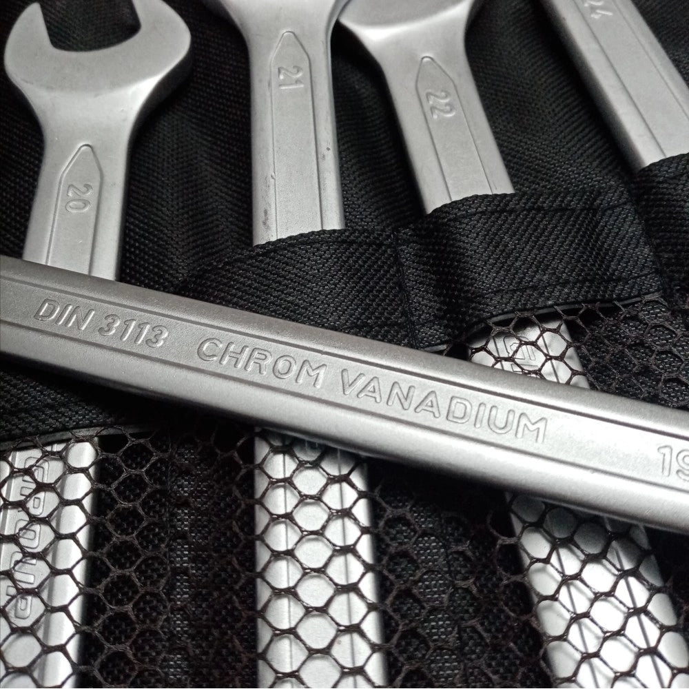 Ff group chiavi combinate serie di 21 pezzi materiale cromo vanadio