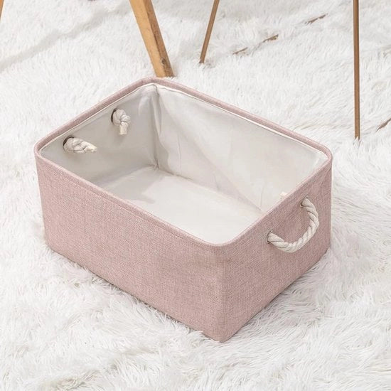 Opbergmand opvougbare per abbigliamento e giocattoli - 41 x 31 x 20 cm.