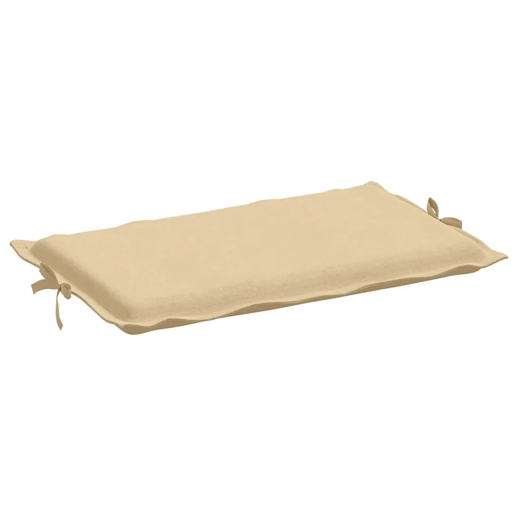 Cuscino per Lettino Prendisole Beige Mélange 186x58x4cm Tessuto 4002479