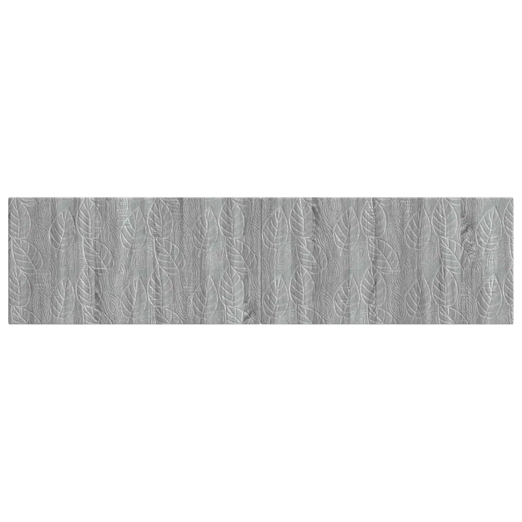 Testiera da Muro DELFT Sonoma grigio Legno ingegnerizzato 897151