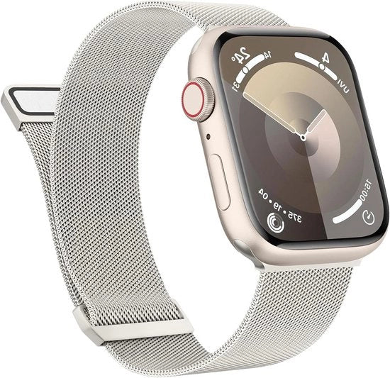 Banda metallica per Apple Watch – Banda mesh magnetica per uomini e donne (38-49mm)