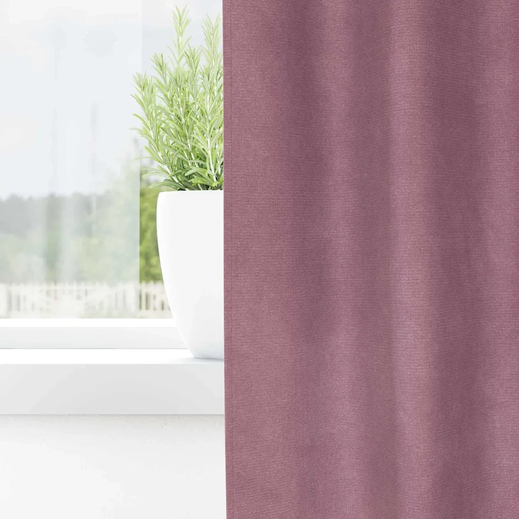 Tende oscuranti 2 pcs Rosa scuro 140 x 245 cm Velluto 4107251