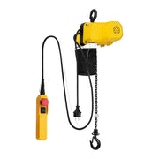 Paranco a catena elettrico paranco a catena elettrico paranco di sollevamento a catena (capacità di carico: 150 kg potenza motore: 240 W altezza di sollevamento: 6 m 14_0007171
