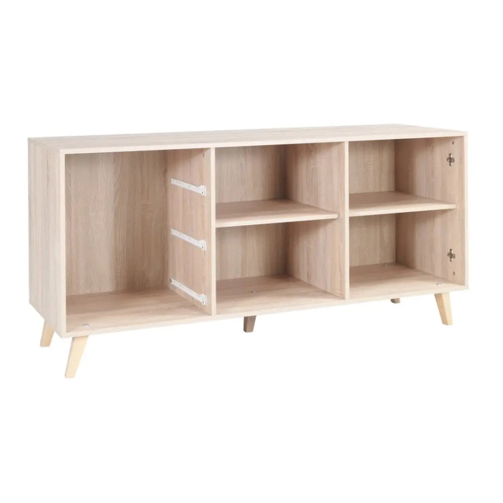 Buffet medio modello MALMO grigio. Mobile design stile SCANDINAVO. Effetto ultra trendy per il tuo soggiorno.