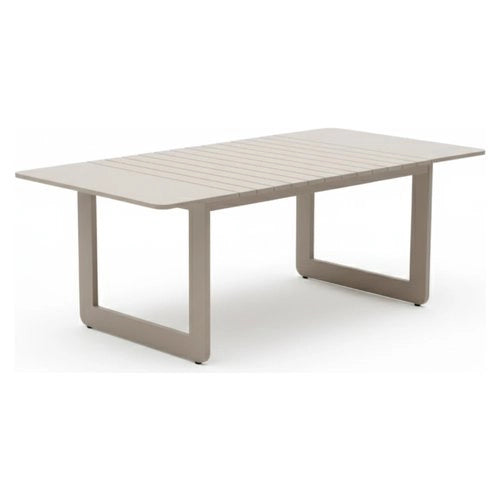 Tavolo da esterno amicasa 243013 dominique art 6 khaki