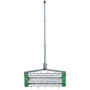 Rastrello Aeratore Prato Telescopico ¨C Zephmum ¨C Verde 98x45x87 cm
