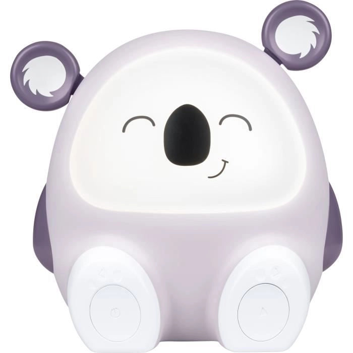 Altoparlante luminoso e luce notturna - BIGBEN - Koala - Bluetooth 5.0, 15 W, Luce notturna regolabile, Timer, Batteria USB-C