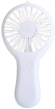 Miniventilatore portatile, piccolo ventilatore USB caricabile, ventilatore portatile - bianco