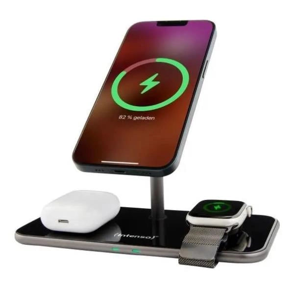 Caricatore  wireless0ha  3in1  15w  bk - 7410810