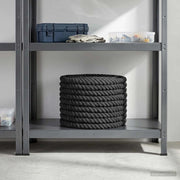Corda di Cotone 24 mm 25 m Nero 100% Cotone 42011827