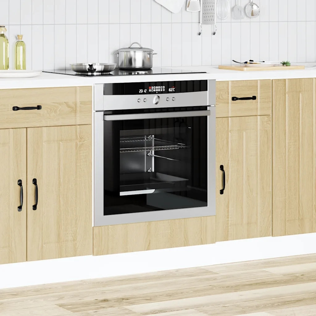 Armadio Forno Lucca Rovere Sonoma in Legno Multistrato