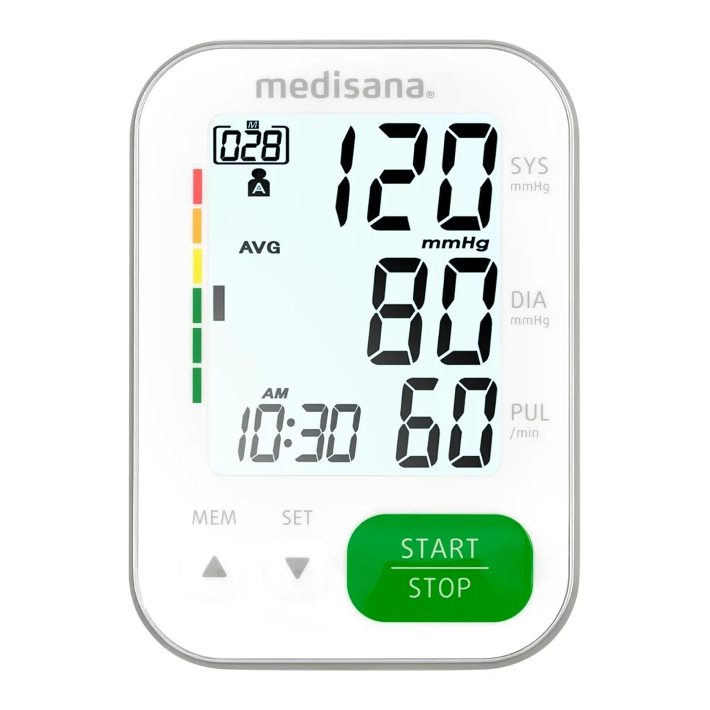 Medisana Misuratore di Pressione da Braccio Superiore BS 565 Bianco 446810
