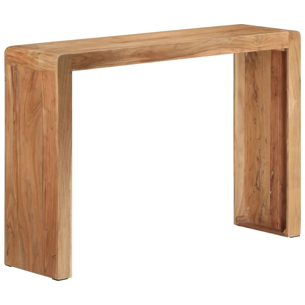 Tavolo Consolle | Tavolo d'Ingresso 110x30x76 cm in Legno Massello di Acacia