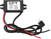 Convertitore di tensione Step-down modulo 12V a 5V 3A con convertitore Micro-USB - Adatto per Auto, Smartphone, Radio e display LED.