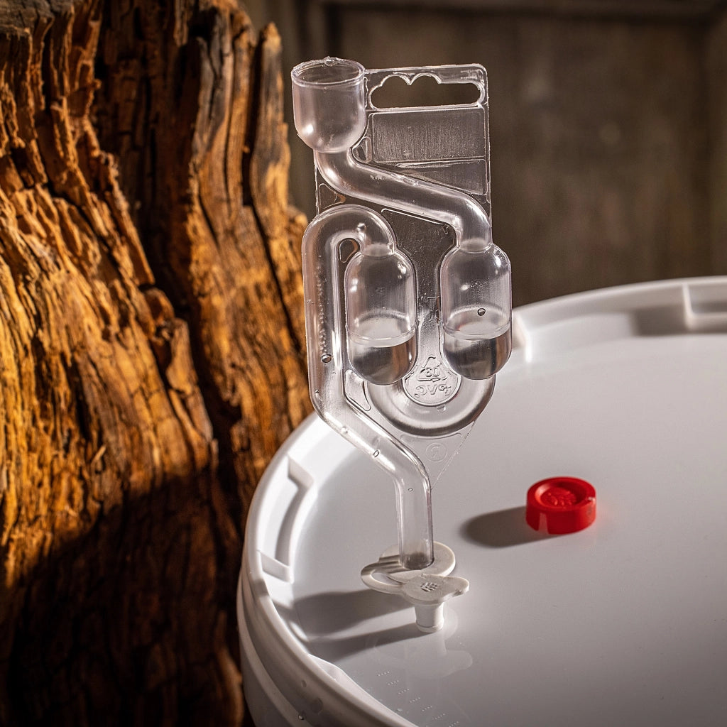 Contenitore di fermentazione KADAX da 20 litri, secchio per vino, liquori, birra, sidro + tubo di sughero