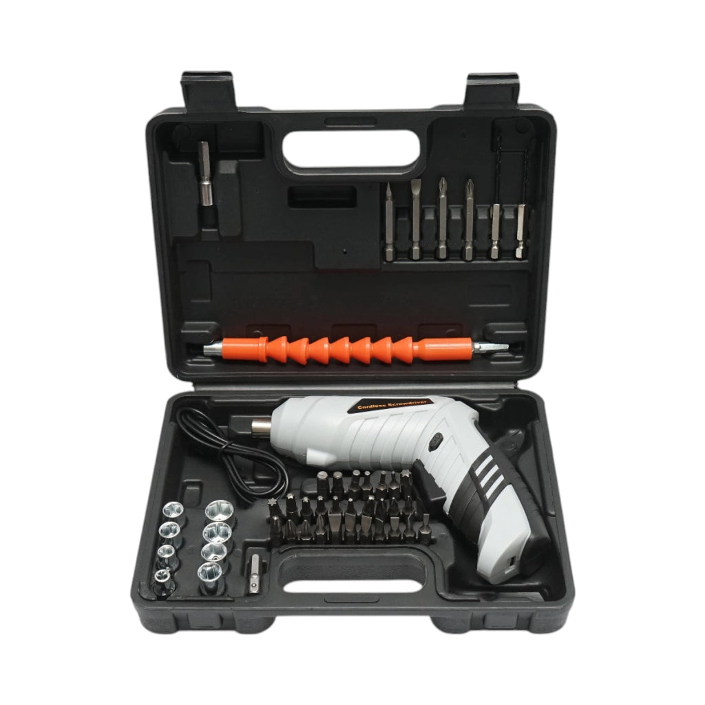 Kit cacciavite a batteria da 3,6 V, 48 pezzi
