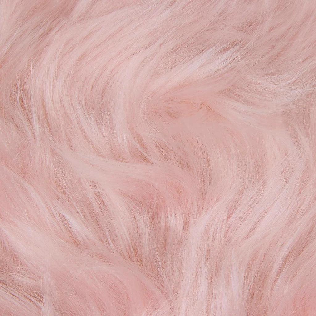 Tappeto in finta TAFALLA Rosa Ø 120 cm Poliestere 42021559