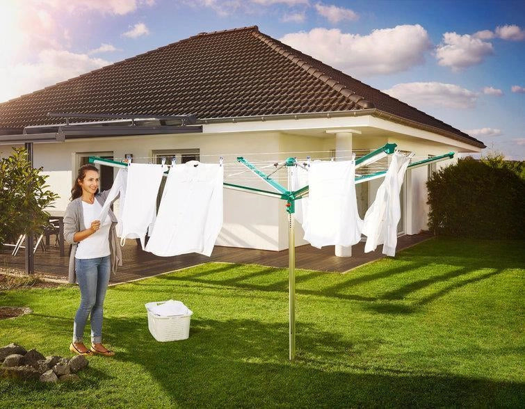 Leifheit Linomatic 500 Deluxe Verde, Bianco