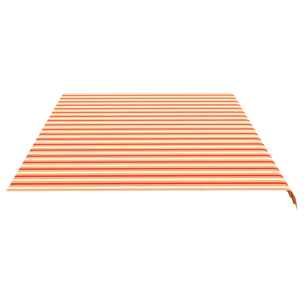 Tessuto di Ricambio per Tenda da Sole Giallo e Arancio 6x3,5 m cod mxl 18863