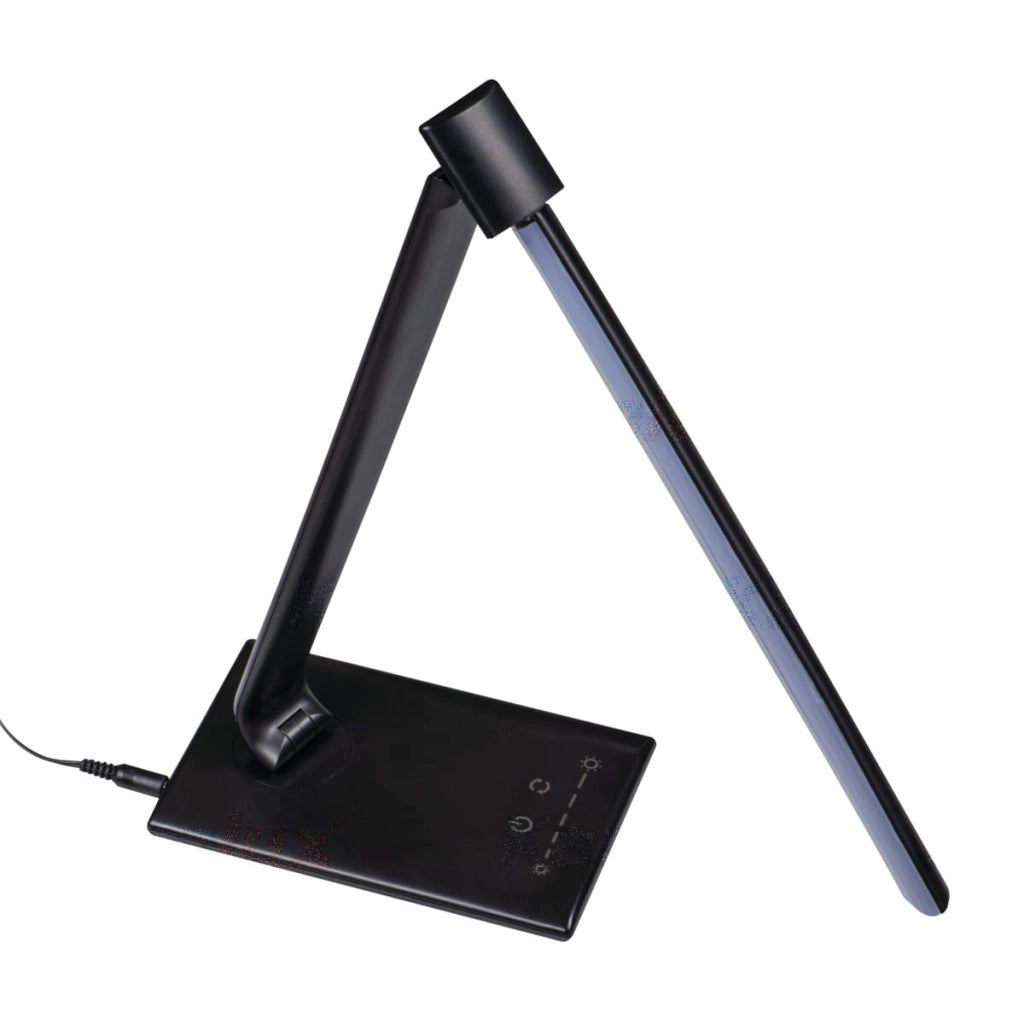 Lampada da scrivania Kanlux Preda 7,3W USB luce variabile nero