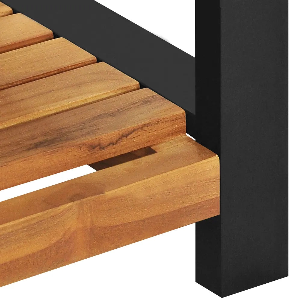 Panca 120 cm in Legno Massello di Teak cod mxl 53324