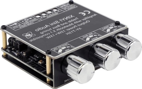 Pannello di Amplificazione Audio modulo 2.0 Stereo a due canali 15W x 2 con regolazione basso e alto