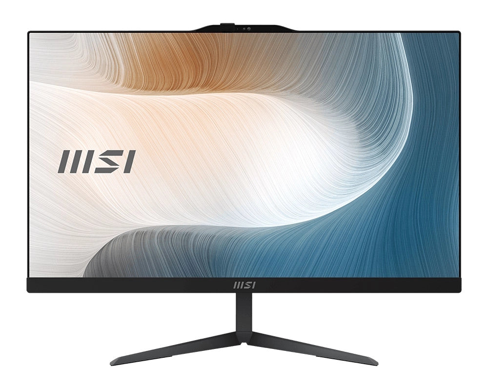 Msi pc aio 23,8 black intel core 3 processor 100u 8gb 256gb ssd win 11 pro - 00-AE0721-1242