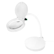 Lampada LED da Tavolo con Lente d'ingrandimento a 8 e 36 Diottrie Dimmerabile