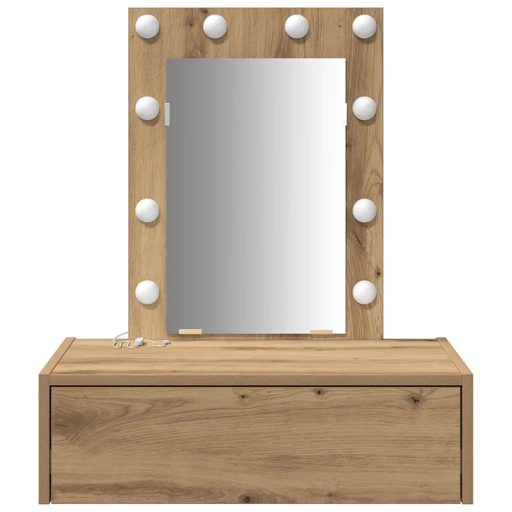 Tavolo da Trucco Marrone 60 x 40 x 70 cm Legno ingegnerizzato 865225