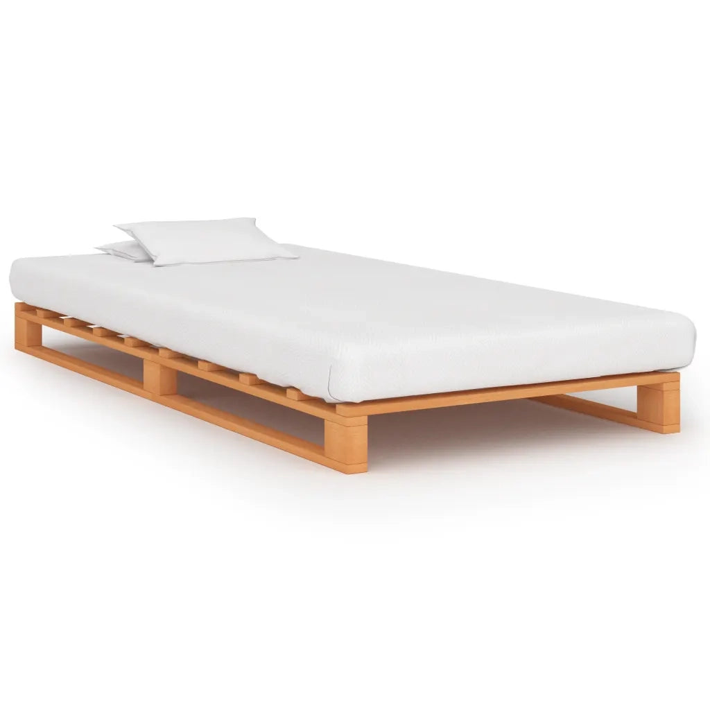 Giroletto in Pallet Marrone Legno Massello di Pino 100x200 cm cod mxl 62999