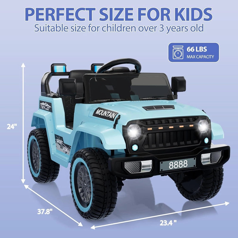 Auto Elettrica per Bambini 12V con Telecomando 2