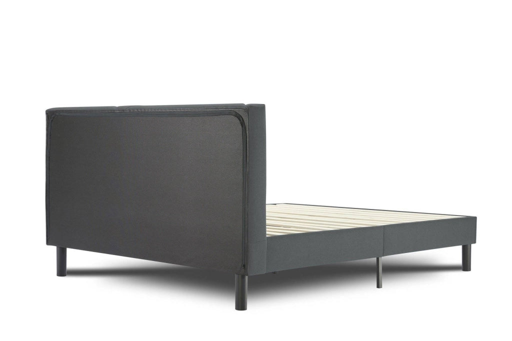 Morpheus, Letto Matrimoniale Dimensione Materasso 160x190 cm, Grigio Tortora\