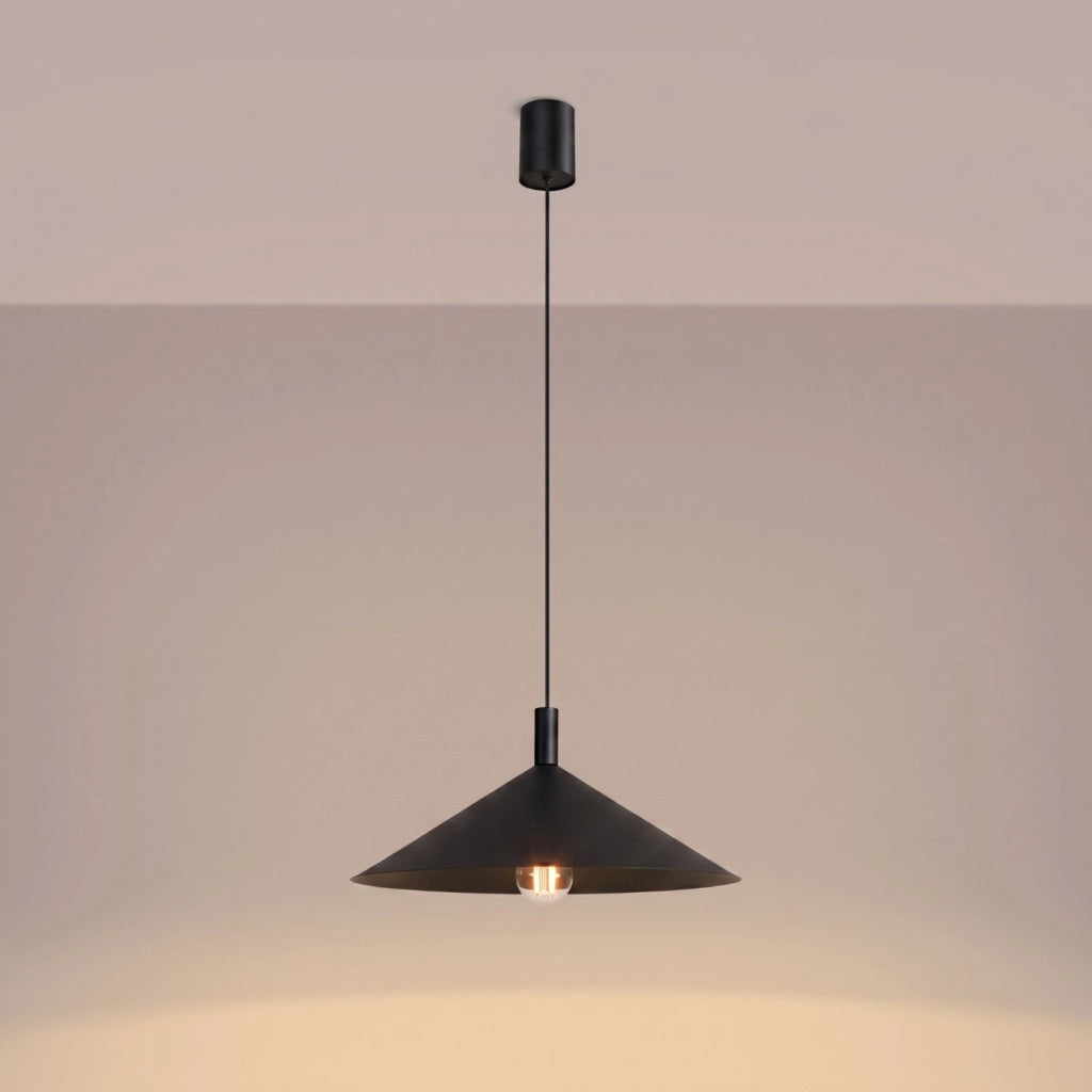 Lampada a sospensione NOX 40 nero