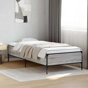 Struttura del letto Sonoma grigio 80 x 200 cm 8009122