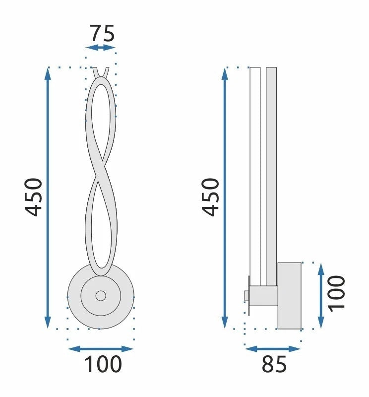 Lampada Led App1048-w Black